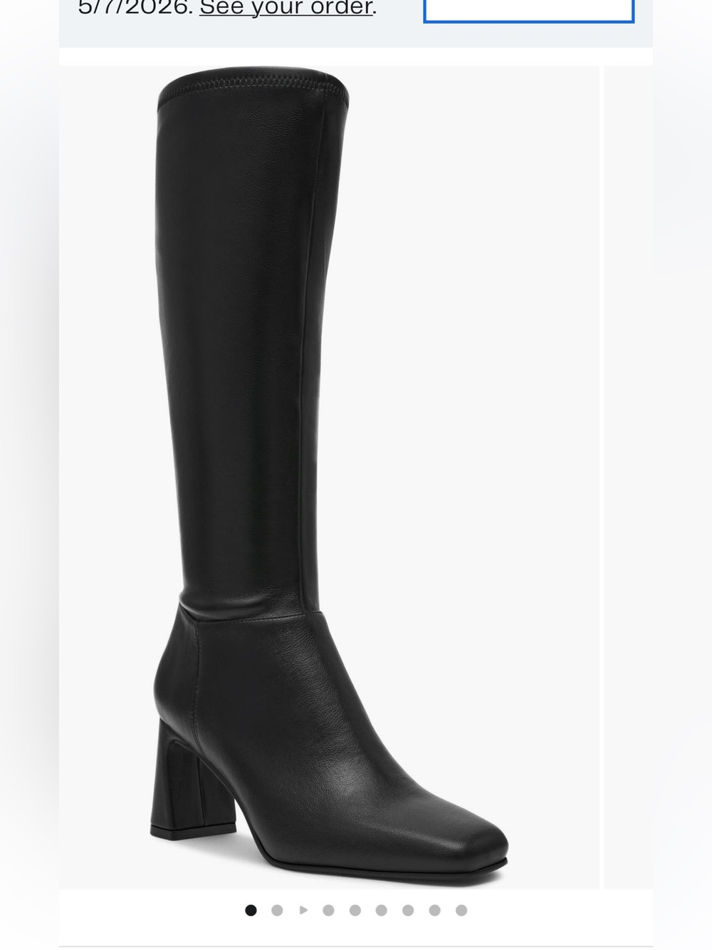 Steve Madden Black Boots Brand New